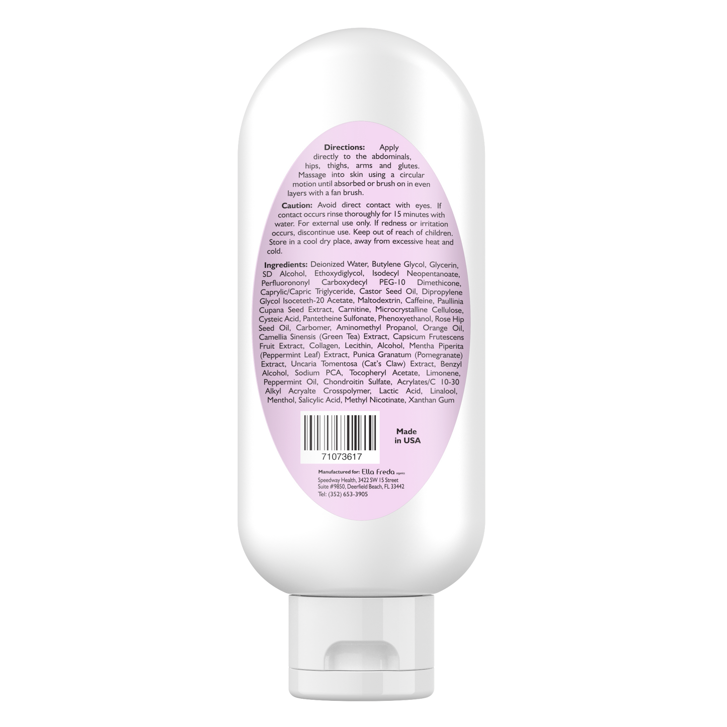 Firming Body Cellulite Cream 6oz.